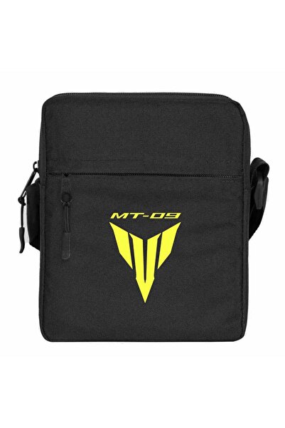 CrowsGate Yamaha MT 09 Logo Tekst Torba za rame Crna Boja
