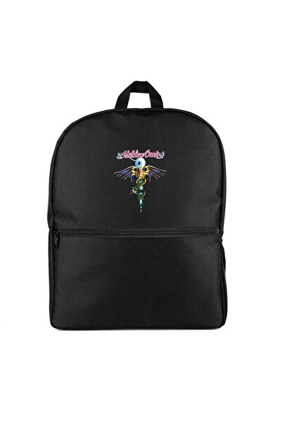 CrowsGate Rucsac Mötley Crüe Dr. Feelgood Culoare Neagră