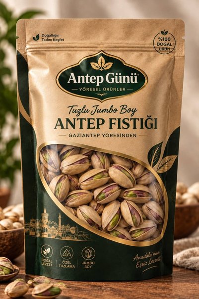 Genel Markalar Tuzlu Kavrulmuş Antep Fıstığı 250 gr – Geleneksel Lezzet, Çıtı...