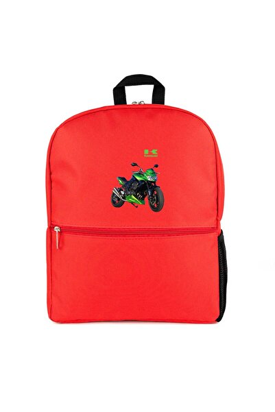 CrowsGate Kawasaki Z750 Backpack Red Color