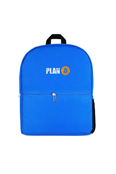 CrowsGate Crypto Currency Plan B Backpack Blue Color