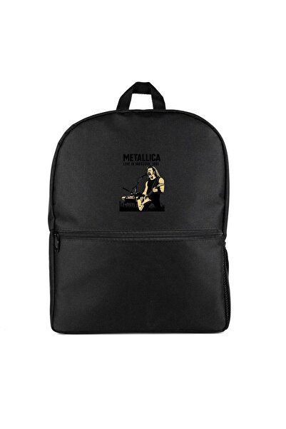 CrowsGate Metallica Live in Moscow Backpack Black Color