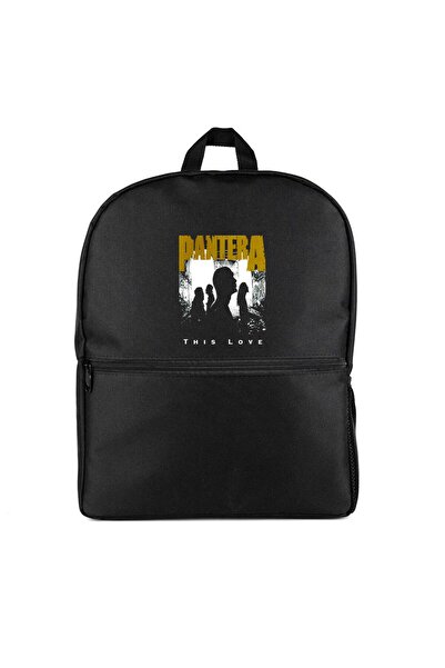CrowsGate Pantera This Love Backpack Black Color