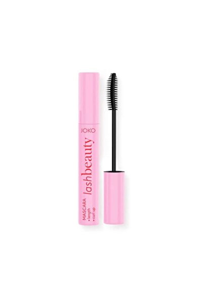 Joko Спирала за мигли Lash Beauty – Удължаваща и извиваща миглите, черна, с д...