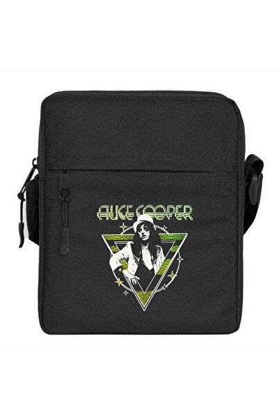 CrowsGate Alice Cooper Welcome to My Nightmare Shoulder Bag Black Color
