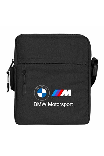CrowsGate BMW logo M Power Motorsport 2 torba za rame crne boje