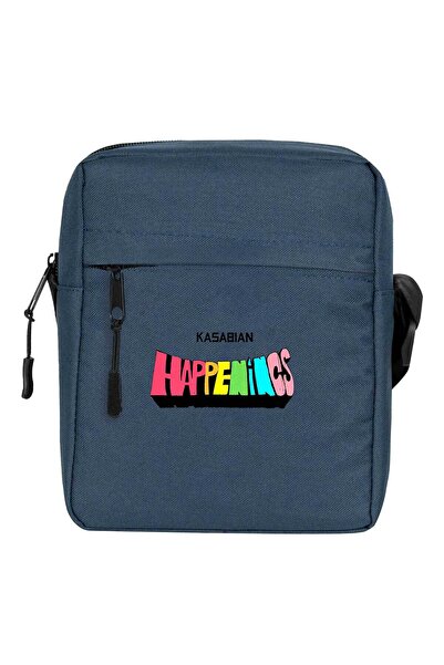 CrowsGate Kasabian Happenings Shoulder Bag Navy Blue Color