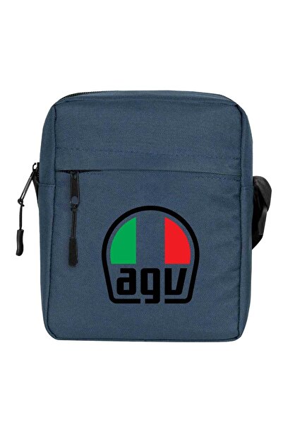 CrowsGate Agv Logo Torba za rame Mornarsko plava boja