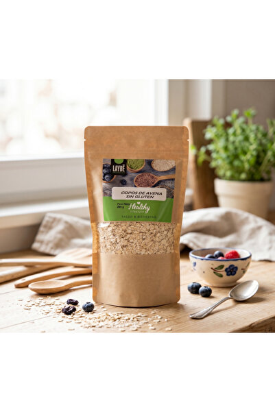 Laybe Fulgi de ovăz fără gluten 200 g – pungă doypack