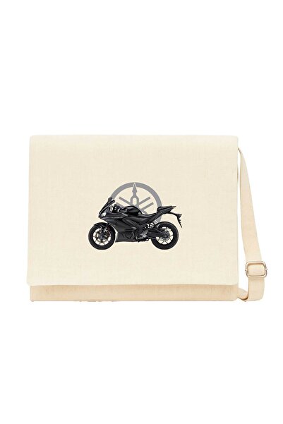 CrowsGate Yamaha R25 protiv Logo krem torbe, krem platnene torbe