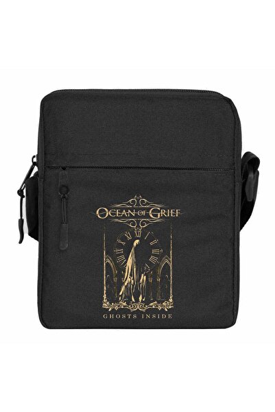 CrowsGate Ocean of Grief Ghosts Inside Shoulder Bag Black Color
