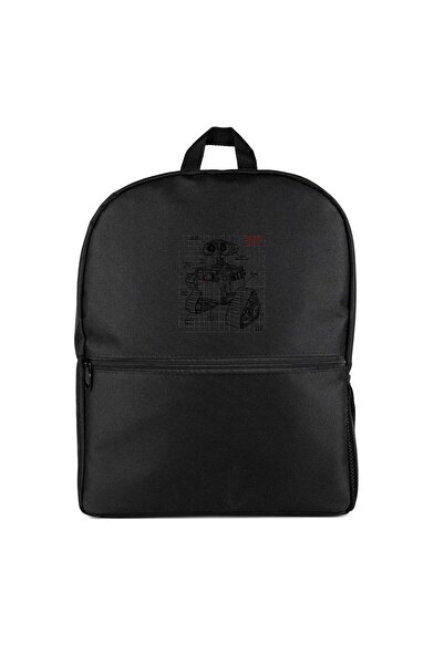 CrowsGate Starwars Robot Backpack Black Color