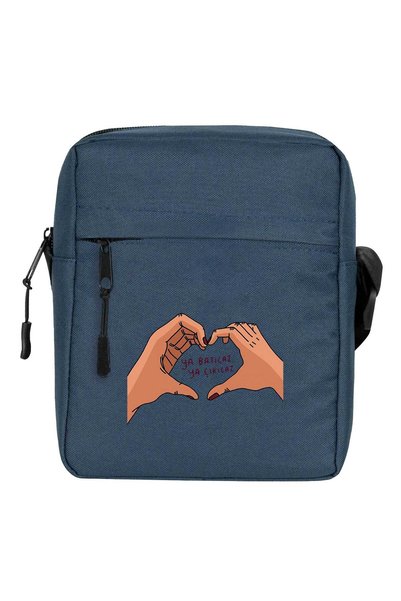 CrowsGate Ya Batıkaçaz Ya Çıkıcaz Geantă de umăr Culoare bleumarin