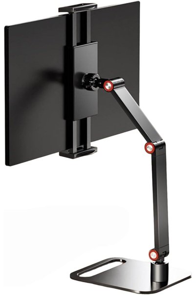 ALMEKAQUZ Tablet Stand for Desk,Pad Mount, Magnetic Desktop Holder,360°Adjust...