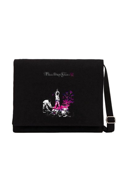 CrowsGate Three Days Grace Life Starts Now Black Canvas Messenger Bag