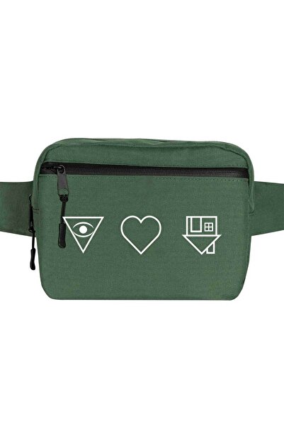 CrowsGate The Neighborhood Symbol Logo Backpack Green Color