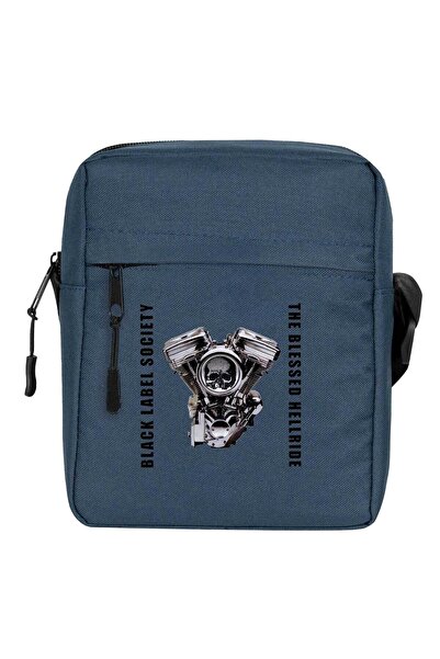 CrowsGate Geantă de umăr Black Label Society The Blessed Hellride, culoare bl...