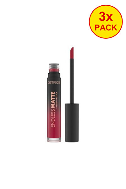 Catrice PACK 3x Ruj lichid mat, 080 Love Potion, Endless Matte, 4,5 ml