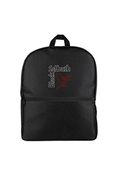 CrowsGate Black Sabbath Grim Reaper Backpack Black Color
