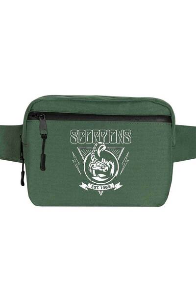 CrowsGate Scorpions Est. 1965 Waist Bag Green Color