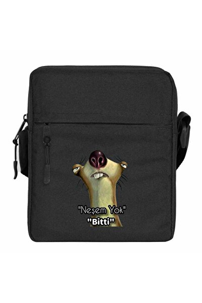 CrowsGate Neşem Yok Bitti Shoulder Bag Black Color