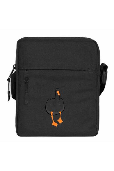 CrowsGate Duck You Shoulder Bag Black Color