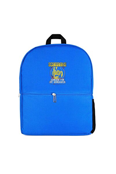 CrowsGate Scorpions Scream for Me Screamer Backpack Blue Color