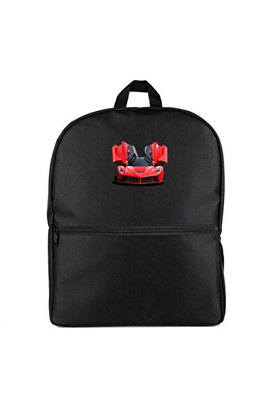 CrowsGate Ferrari 458 Backpack Black Color