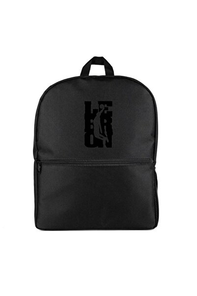 CrowsGate Lebron James Slam Dunk Backpack Black Color