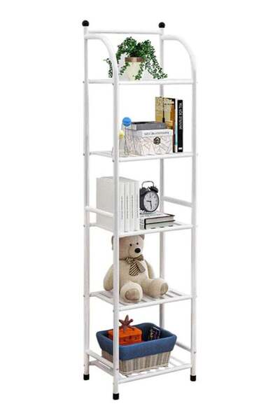 Generic Brand Solerconm 5 Tier Bathroom Storage Open Shelf Unit,Storage Shelf...