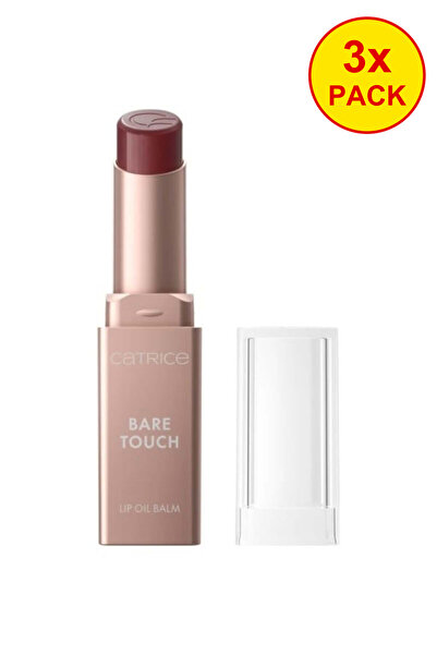 Catrice 3 броя балсам-олио за устни Bare Touch Lip Oil Balm, 040 Kiss Me Wild...