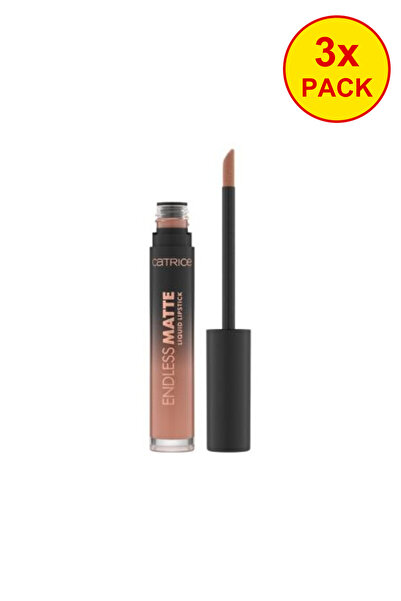 Catrice Pachet 3x Ruj lichid mat, 010 Get Undressed, Mat Infinit, 4.5 ml