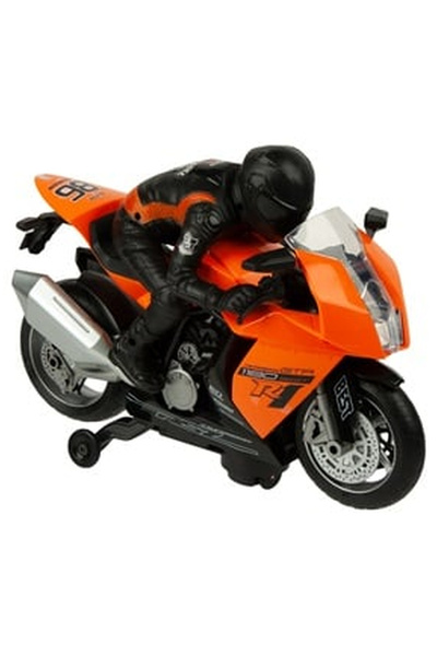OEM Orange Rotary Motorcycle with Driver