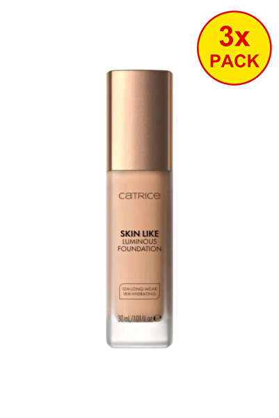 Catrice 3 броя Skin Like Luminous Foundation, 30 N Catrice, 30 мл