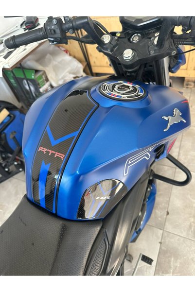 AEY Motosticker42 TVS Apache RTR 200 Uyumlu Tank Pad Set 14 Parça