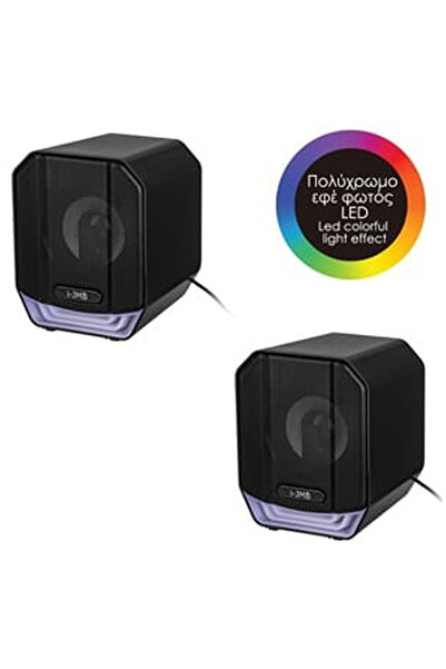 OEM Boxe Gaming 6W cu USB și Lumină LED RGB 1.2m