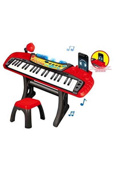 OEM Electronic Organ for Children with Stool and Microphone 57x19x58cm
