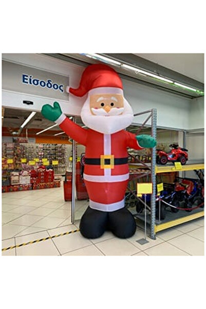 OEM Inflatable Santa Claus with 5 LED Lights 3.6m
