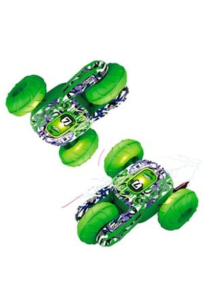 OEM Green Stunt Car with Remote Control & Light 2.4Ghz
