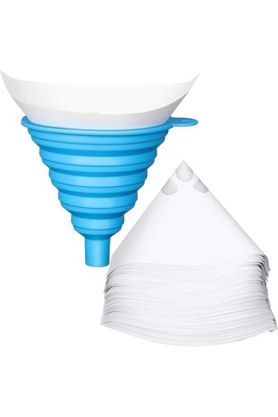 ALMEKAQUZ Paint Strainers,Cone Shaped Mesh Filter Tip Funnel