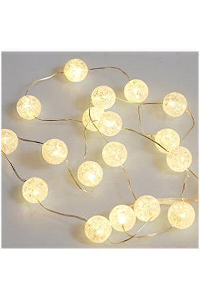 OEM 100 Round LED Indoor & Outdoor String Lights 4.95m - Warm White