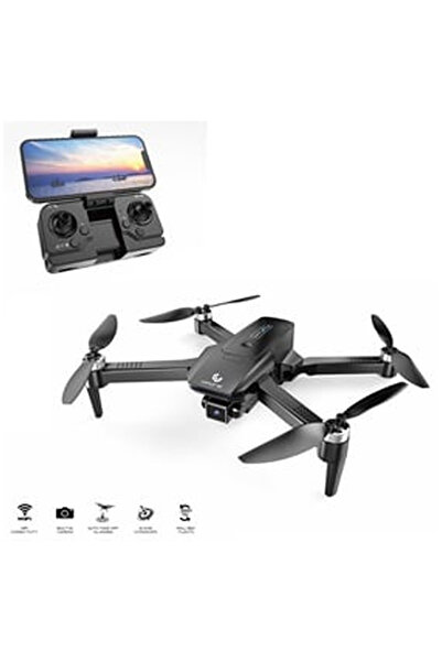 OEM Black Foldable Drone with Built-in Camera & Light