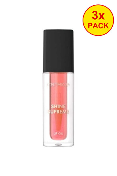 Catrice 3 броя Shine Supreme олио за устни, Peach Please 020, Catrice, 4 мл