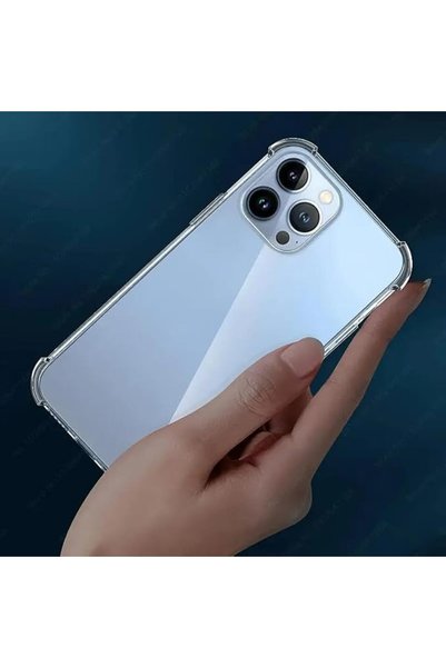 Generic Basic Shockproof Clear Phone Case For IPhone 15 Pro Max With Silicone...