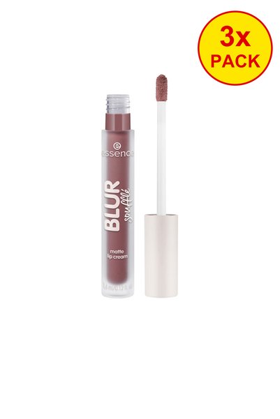 Essence Pachet de 3 Rujuri cremoase, mate, Blur Soufflé # 01-deep Scroll 3.6 ml