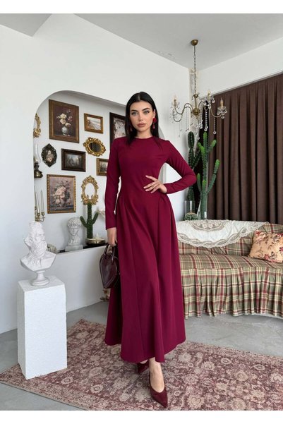 conconmoda Loks Midi Elbise