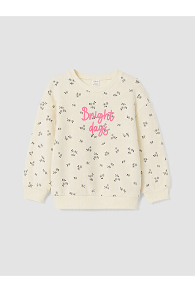 LC Waikiki Quality Parts Printed Thick Sweatshirt for Girls from Çelebi Store