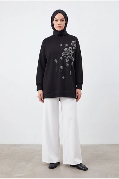 BURRASCA Stone-Embellished Soft Textured Flexible Premium Suit