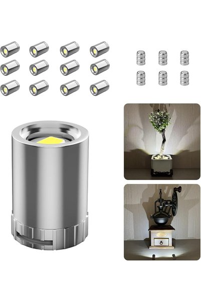 TERRIFI 20 قطعة من أضواء LED الصغيرة، أضواء بيضاء باردة تعمل بالبطارية، أضواء...