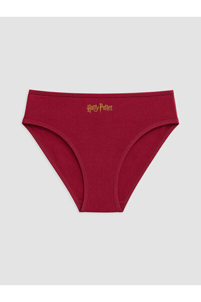 LC Waikiki Rmz Gi̇yi̇m Farkiyla Harry Potter Printed Bikini Briefs